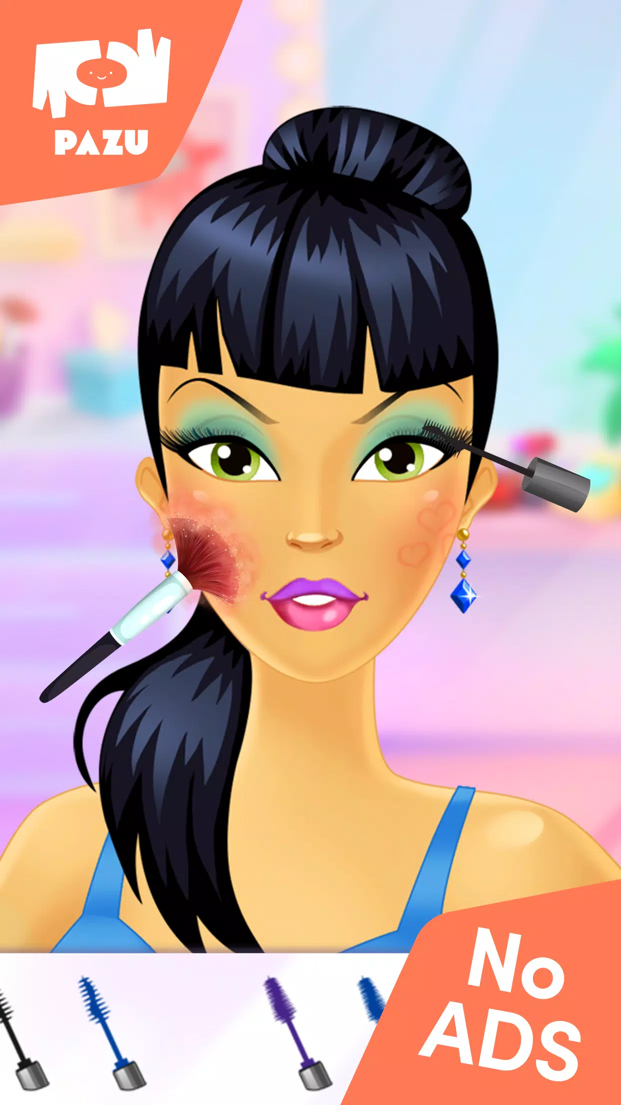 Makeup Girls - Games for kids स्क्रीनशॉट 1