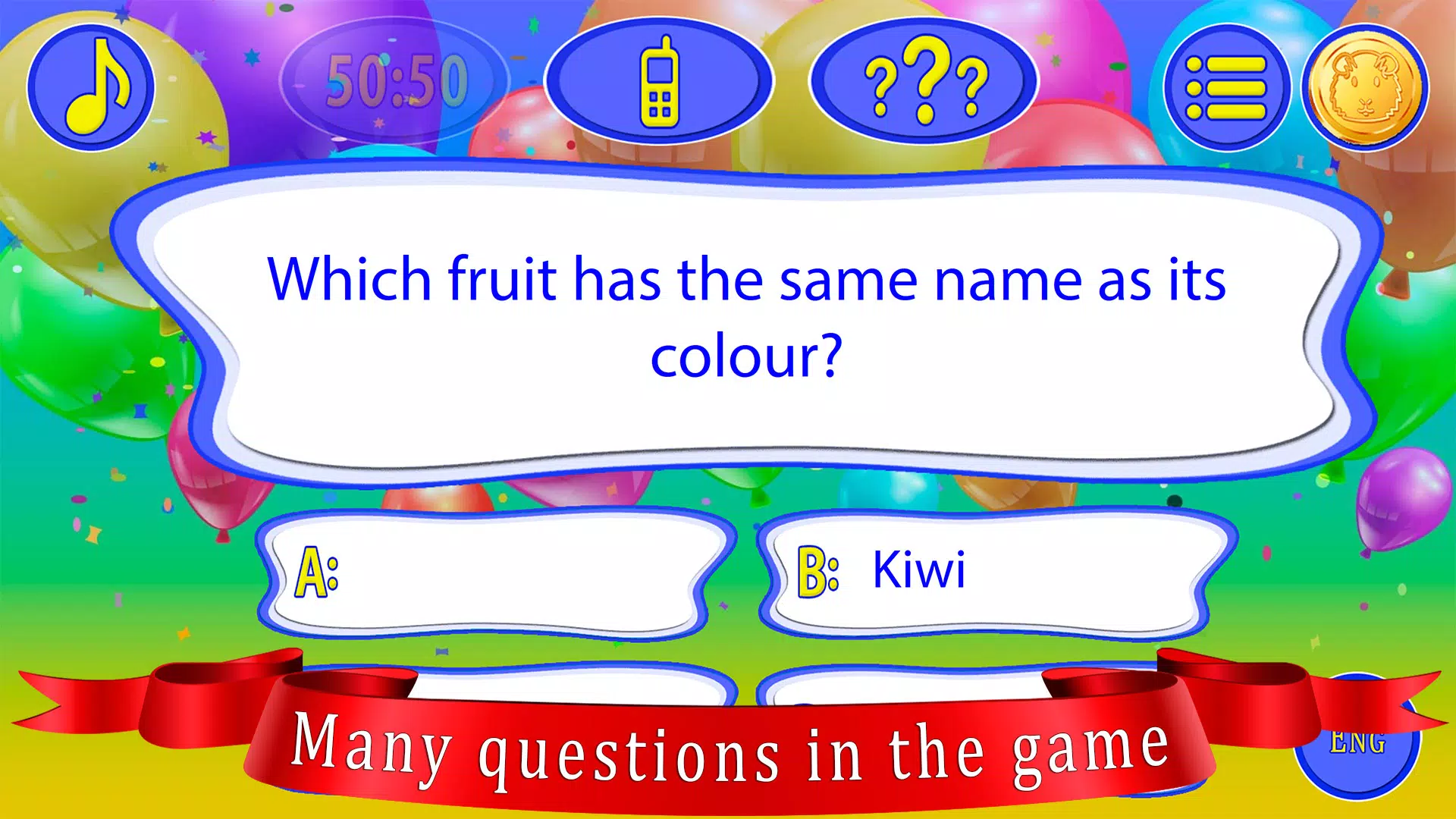 Kids Quiz Games: Millionaire Capture d'écran 3
