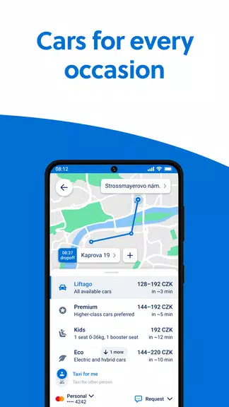Liftago: Travel safely ဖန်သားပြင်ဓာတ်ပုံ 2