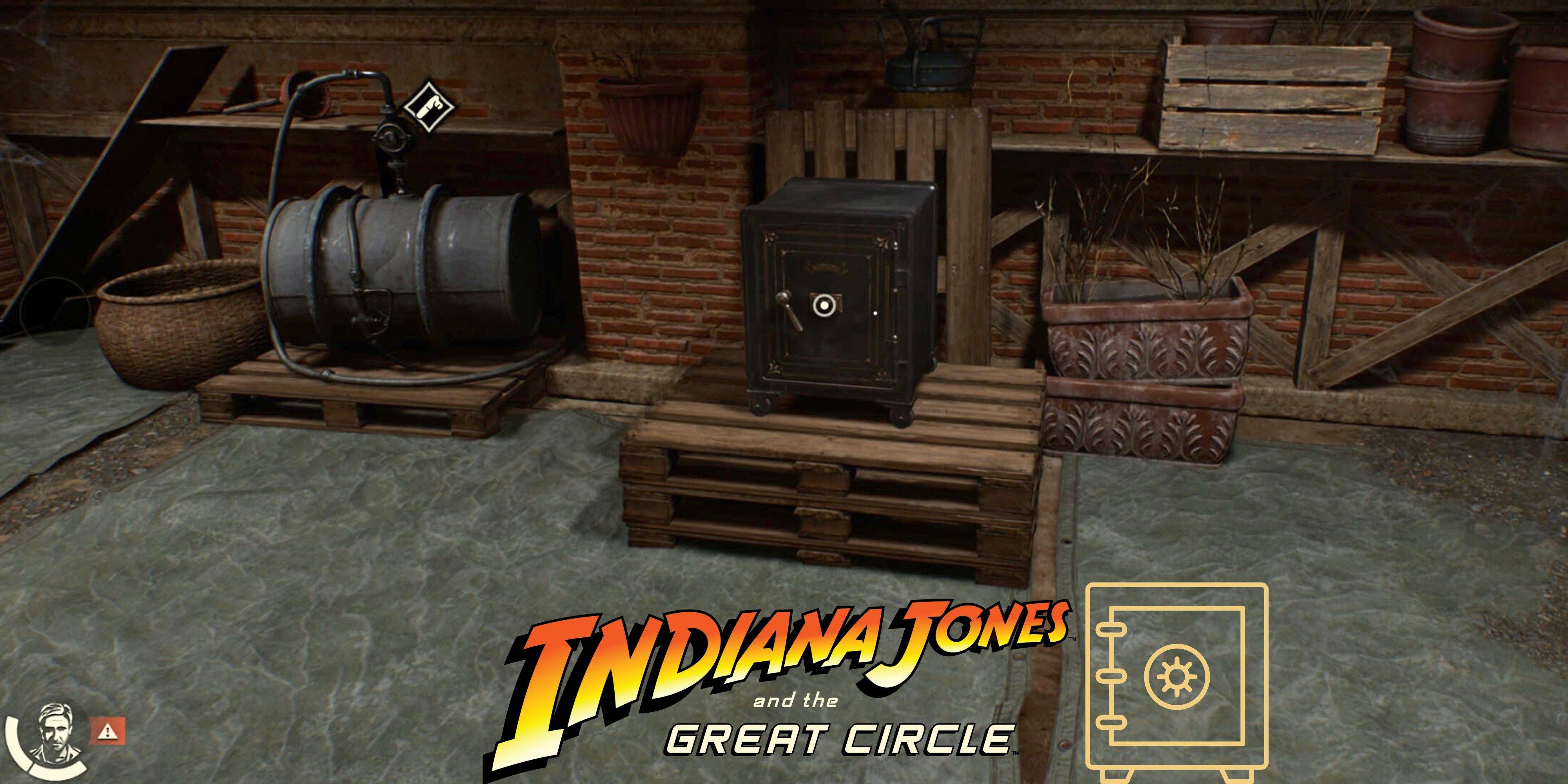 Indiana Jones descobre o código seguro da Relic Ancient