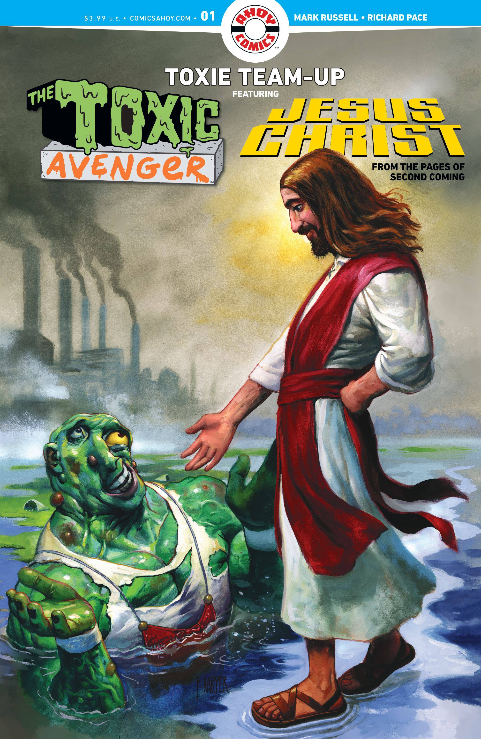 De giftige Avenger is terug en hij werkt samen met ... Jezus Christus?