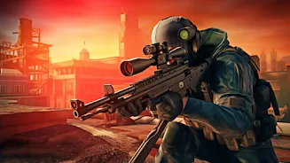 Sniper Shooter offline Game স্ক্রিনশট 2