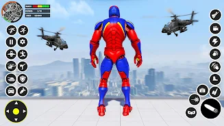 Spider Rescue- Rope Hero games Ảnh chụp màn hình 0