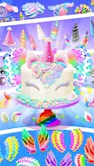 Rainbow Unicorn Cake Zrzut ekranu 2