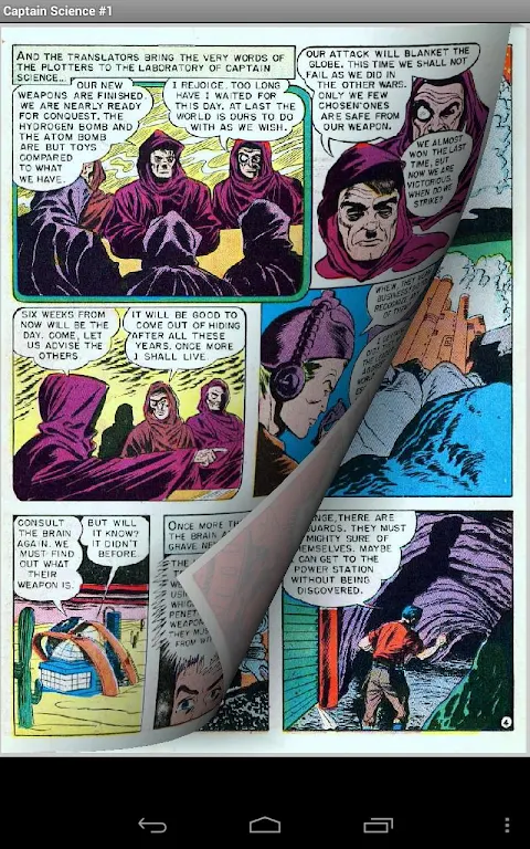 Comic: Captain Science Capture d'écran 3