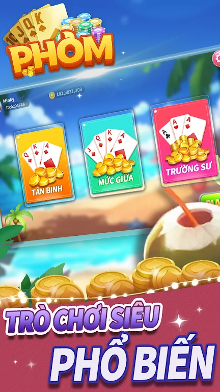 Phom Poker-Phỏm Capture d'écran 2