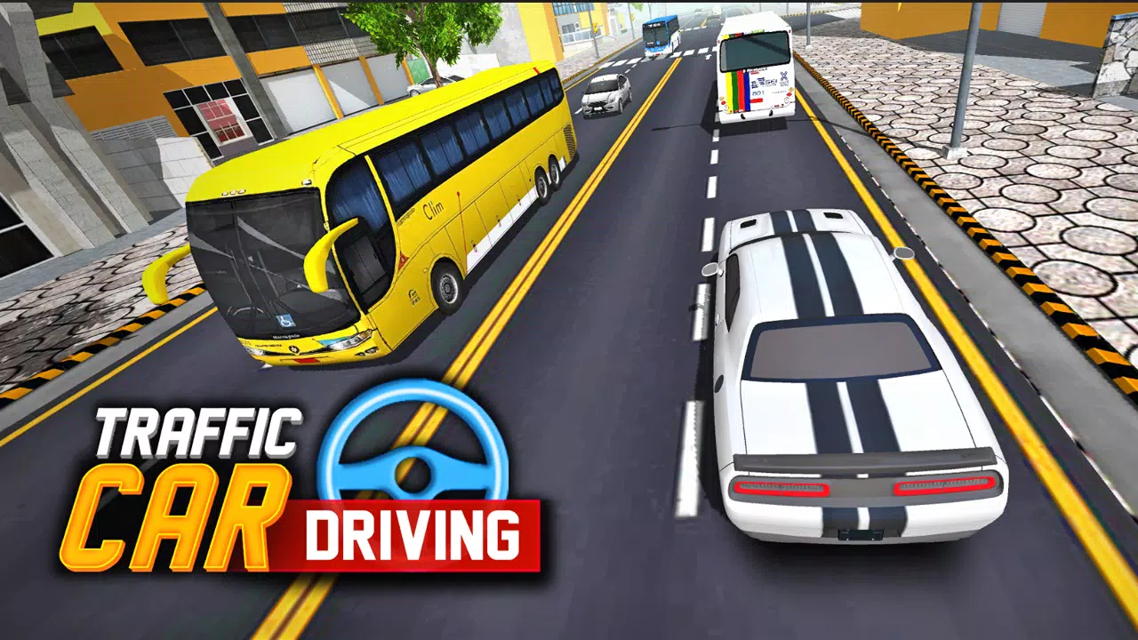 Traffic And Car Driving - Sim स्क्रीनशॉट 0