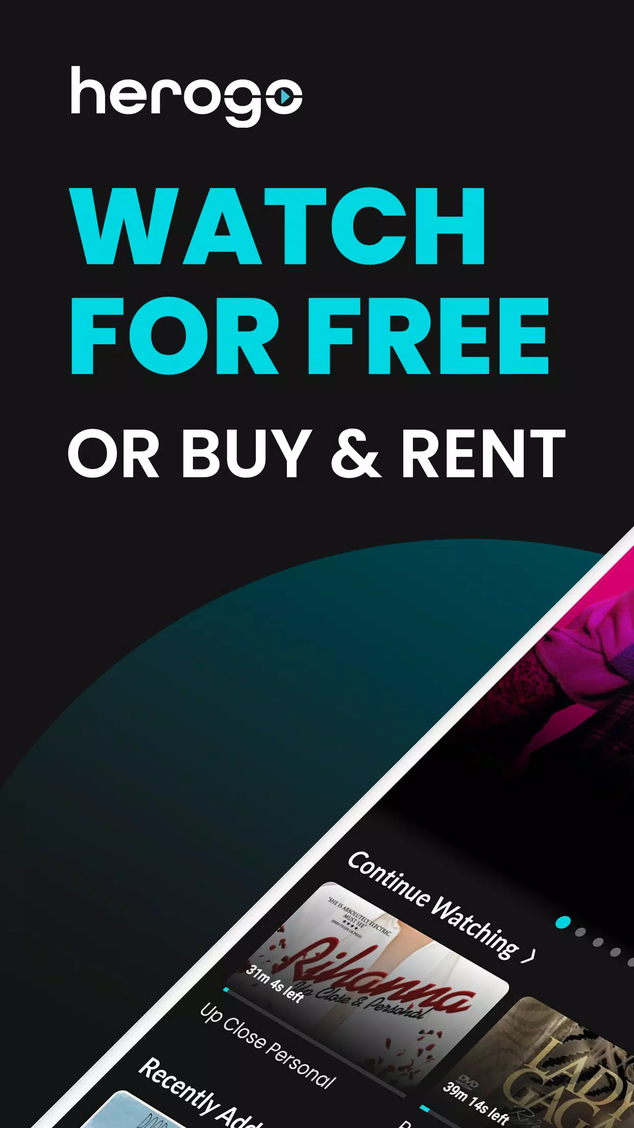 HeroGo TV: Buy, Rent or Watch 스크린샷 0