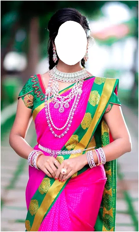 South Indian Women Saree Photo應用截圖第3張