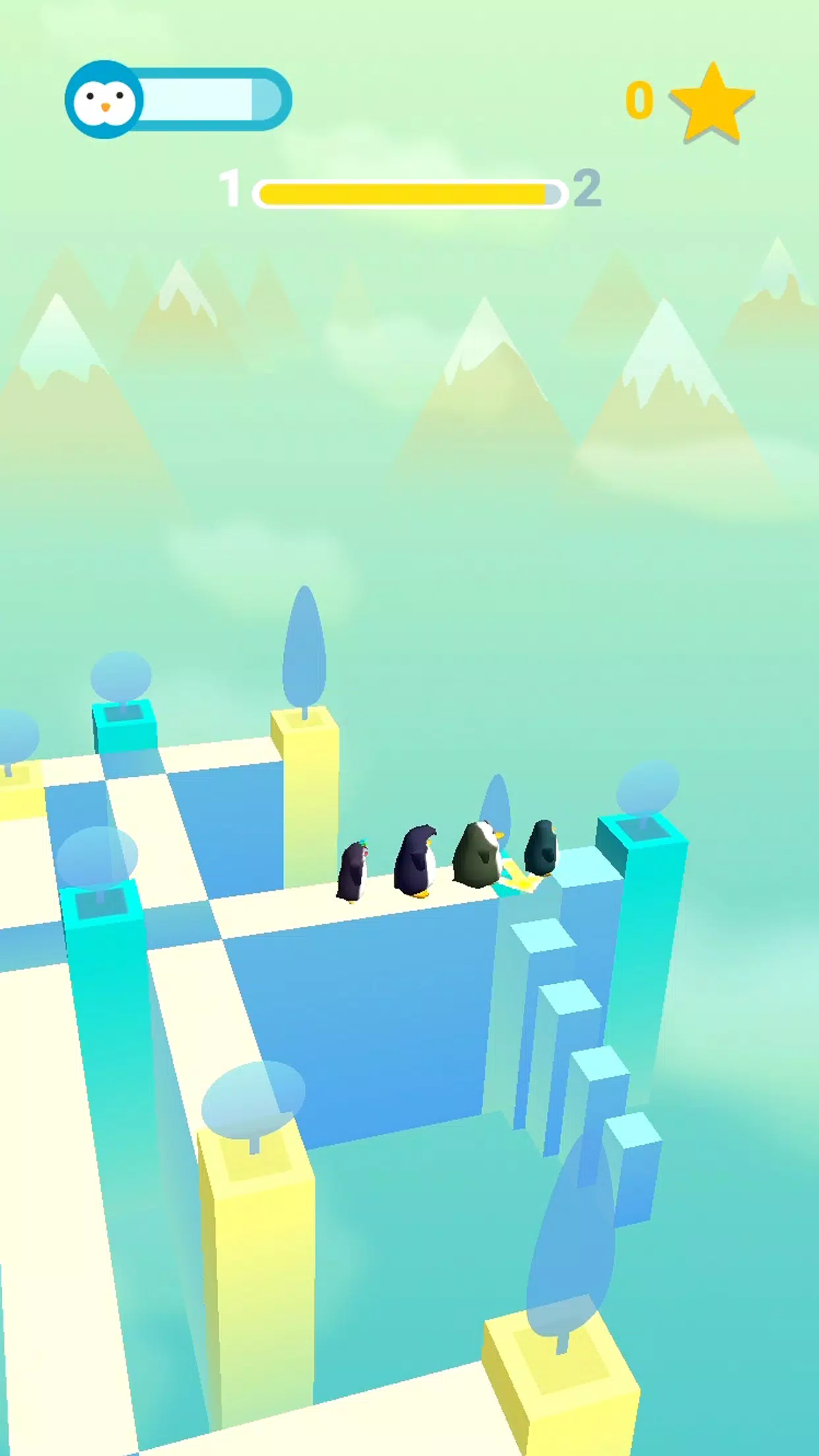 Happy Penguins 3D ภาพหน้าจอ 1