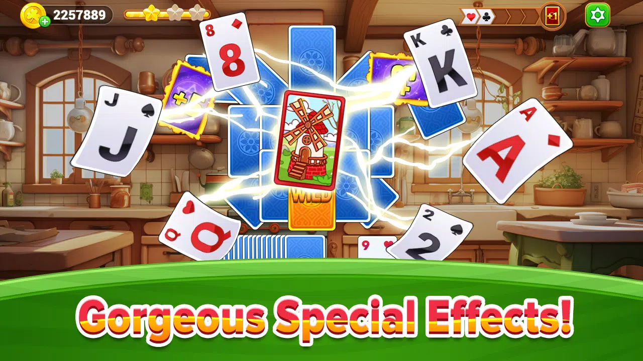 Cooking Solitaire Chef Bear应用截图第1张