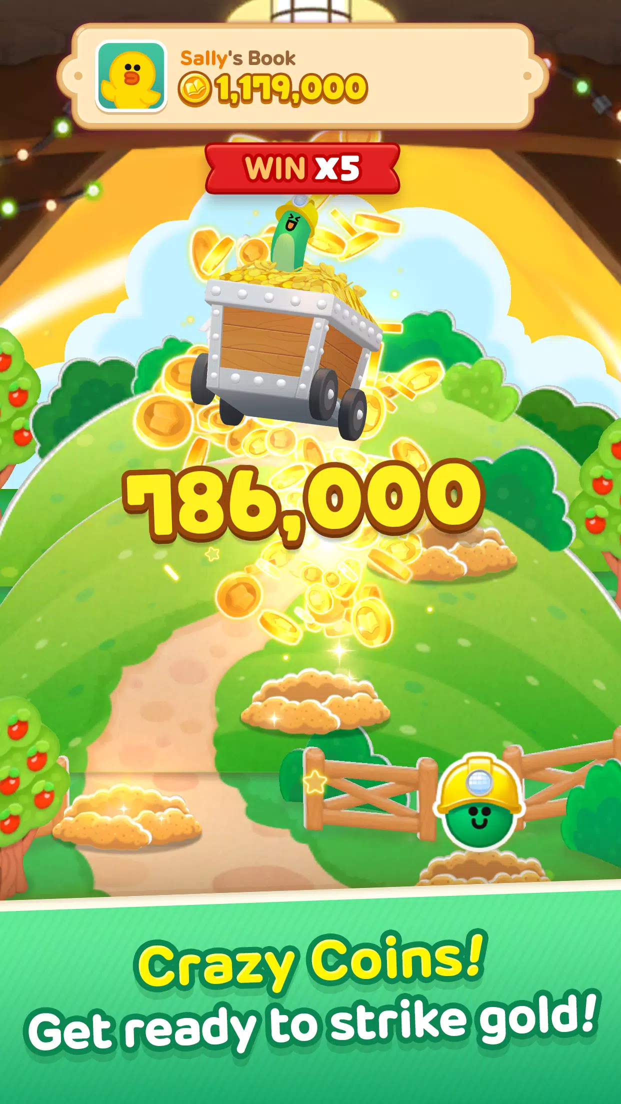 LINE Magic Coin - Coin Game! Zrzut ekranu 1
