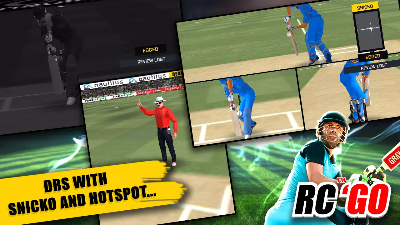 Schermata Real Cricket™ GO 1