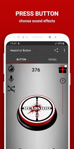 Boom Headshot Sound Button Capture d'écran 2