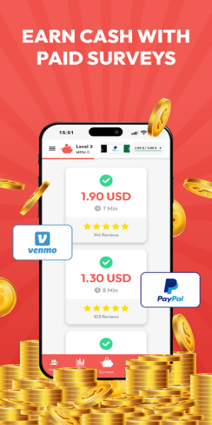 HeyPiggy - Earn with Surveys ဖန်သားပြင်ဓာတ်ပုံ 2