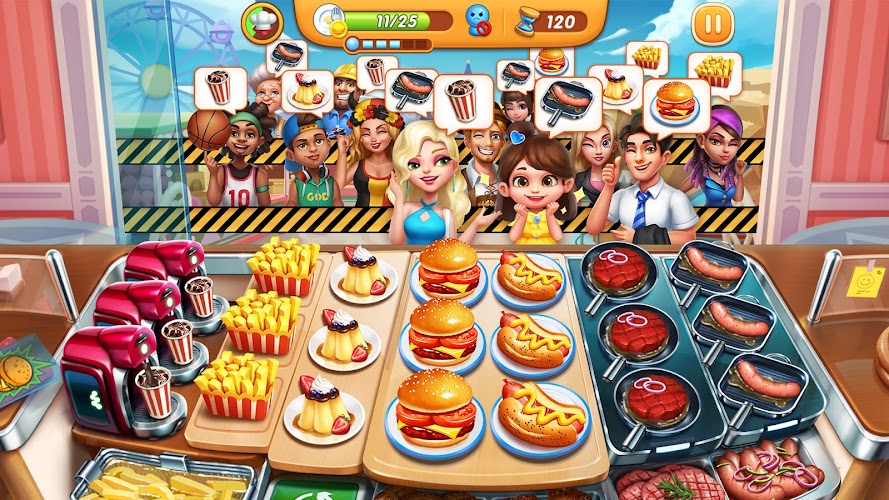 Cooking City - chefs y cocinas Captura de pantalla 0