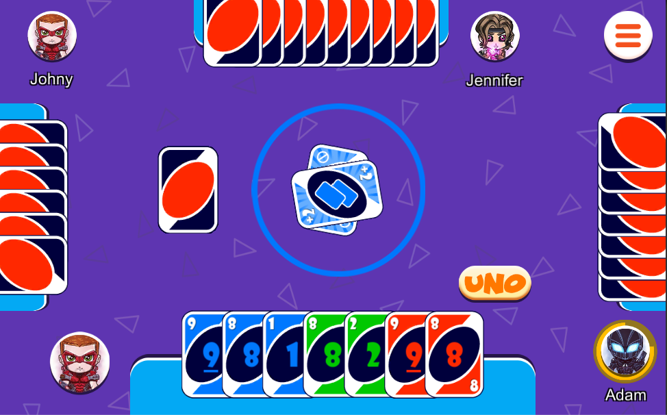 Uno Heroes Card Schermafbeelding 3