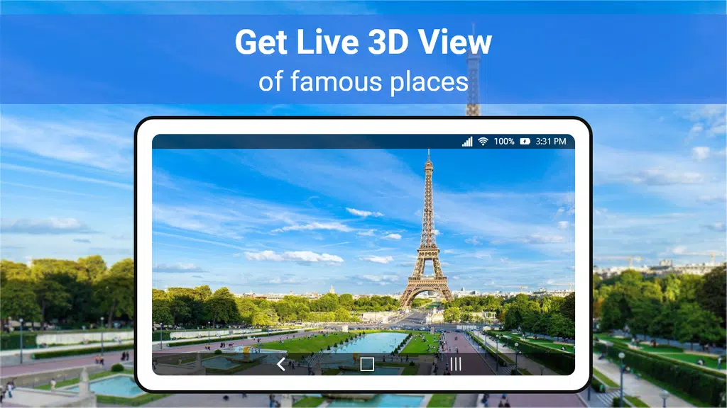 Live Earth Map - World Map 3D ဖန်သားပြင်ဓာတ်ပုံ 2