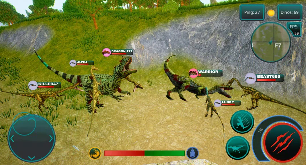 The Cursed Dinosaur Isle: Game Скриншот 0