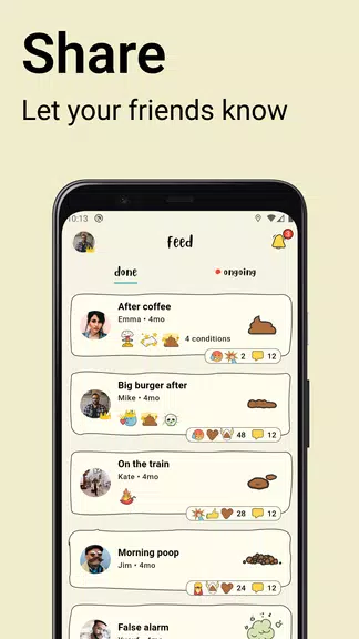 Poopie - Poop Map & Calendar Zrzut ekranu 0