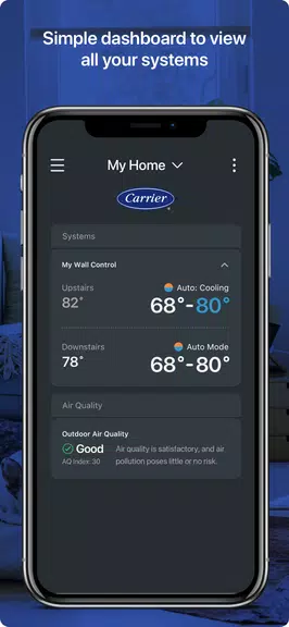 Carrier Home Скриншот 0
