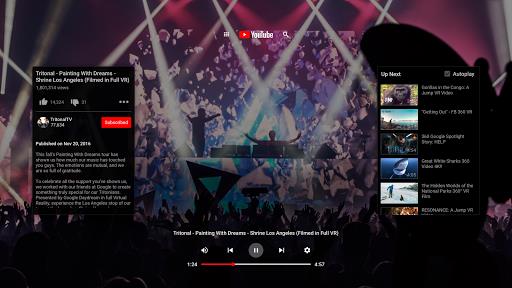YouTube VR Capture d'écran 0