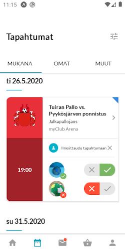 myClub Screenshot 0