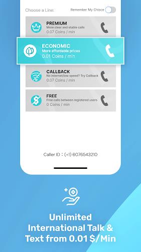 PingMe Second Phone Number App Ảnh chụp màn hình 3