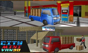 US Driver Transport Truck Game Captura de pantalla 0