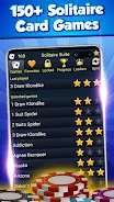 150+ Solitaire Card Games Pack ภาพหน้าจอ 0