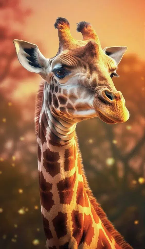 Giraffe Wallpaper HD Screenshot 1