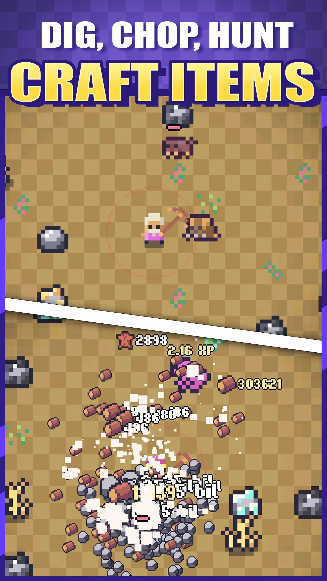 Idle Pocket Crafter 2 ภาพหน้าจอ 1