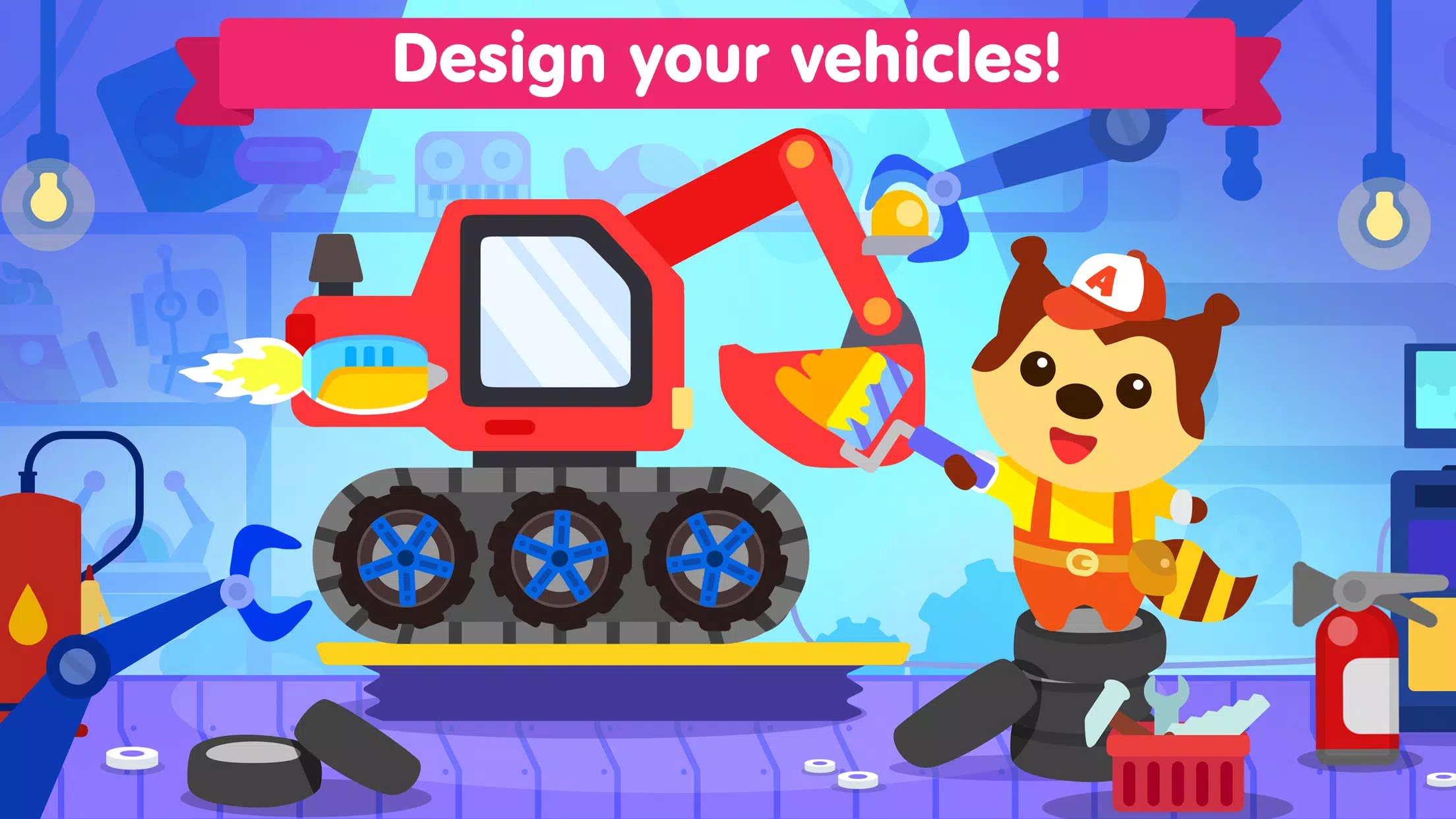 Car games for toddlers & kids ภาพหน้าจอ 1