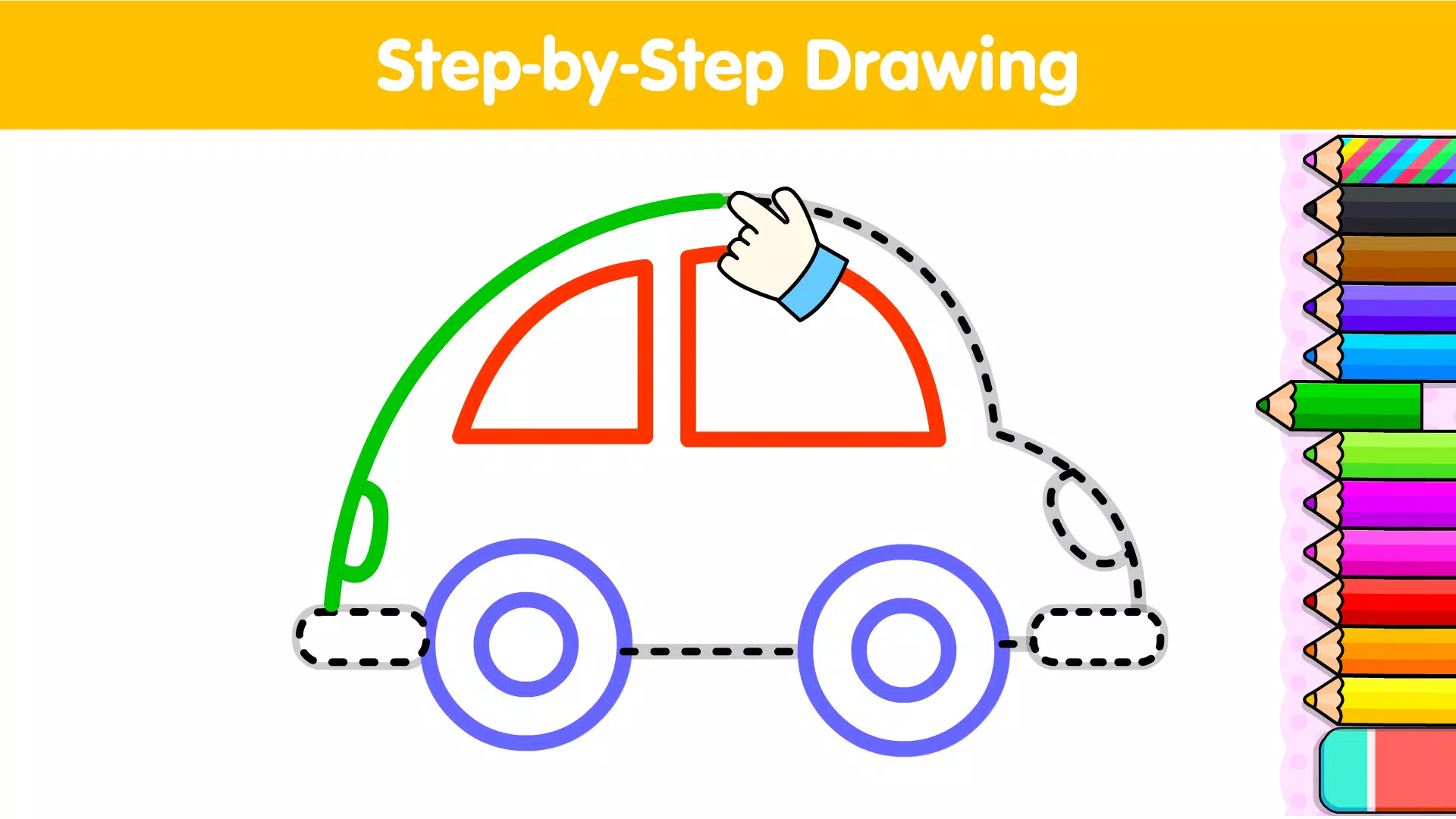 Kids Drawing & Coloring Book স্ক্রিনশট 1