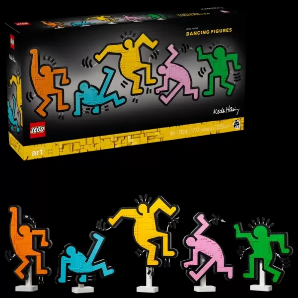 레고 아트 : Keith Haring - 춤 인물