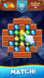 Jewels Adventure Match Blast Screenshot 1