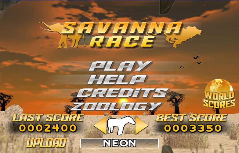 Savanna Race ဖန်သားပြင်ဓာတ်ပုံ 3