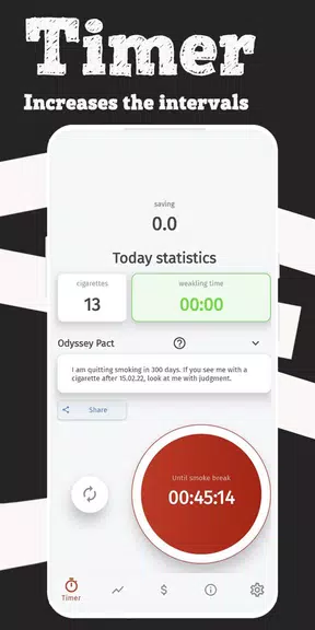 SWay: Quit/Less Smoking Slowly Скриншот 0