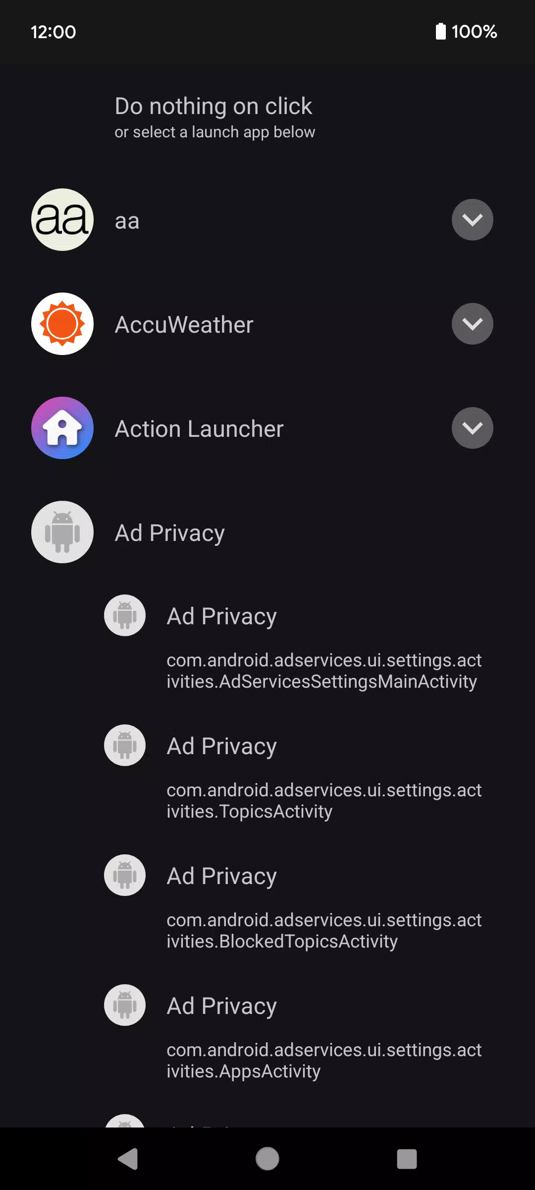 Transparent Widget Capture d'écran 1