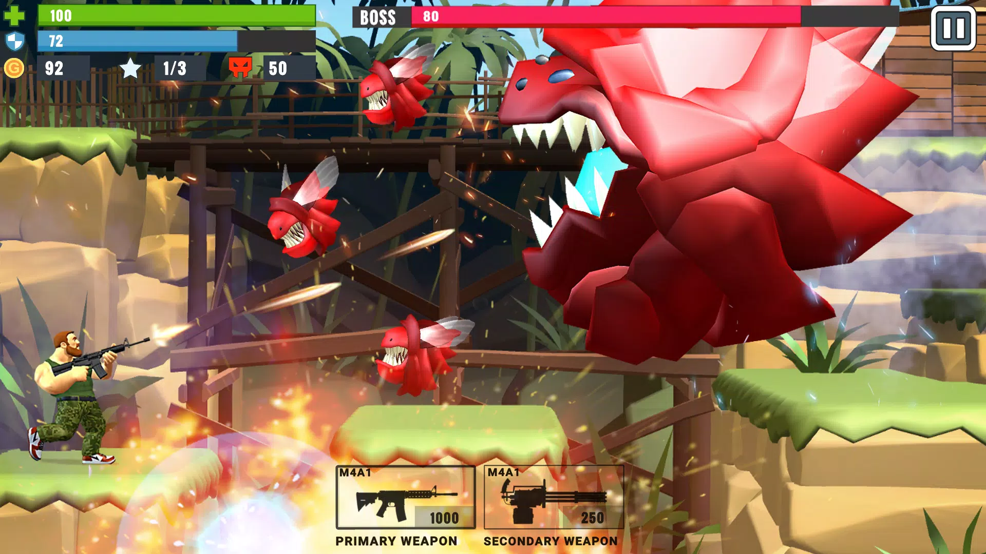 Metal Brother. 2D Offline Game Captura de tela 0