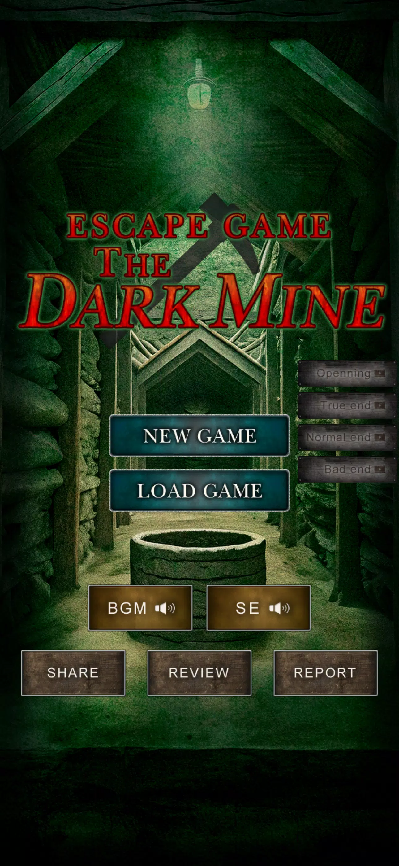 Escape Game THE DARK MINE 스크린샷 0