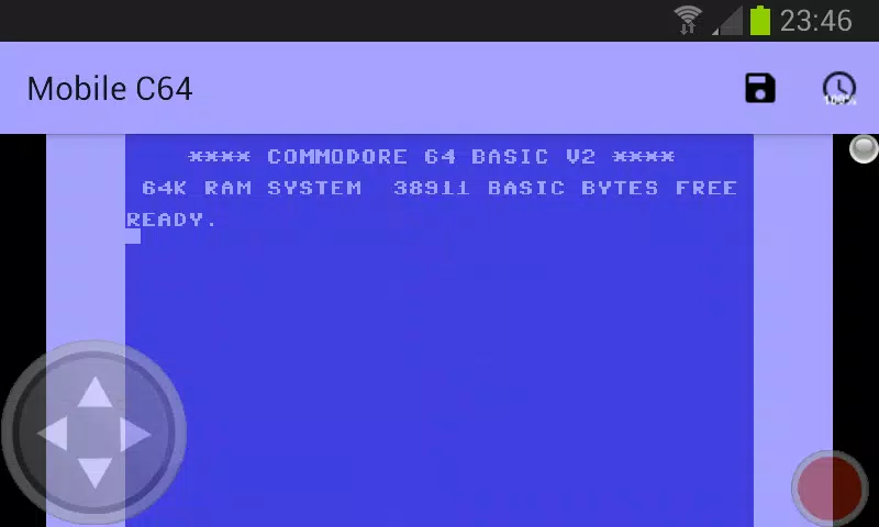 Mobile C64 Schermafbeelding 1