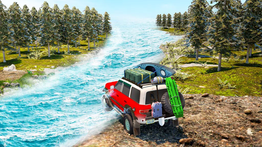 jeep games 4x4 off road car 3d Zrzut ekranu 2