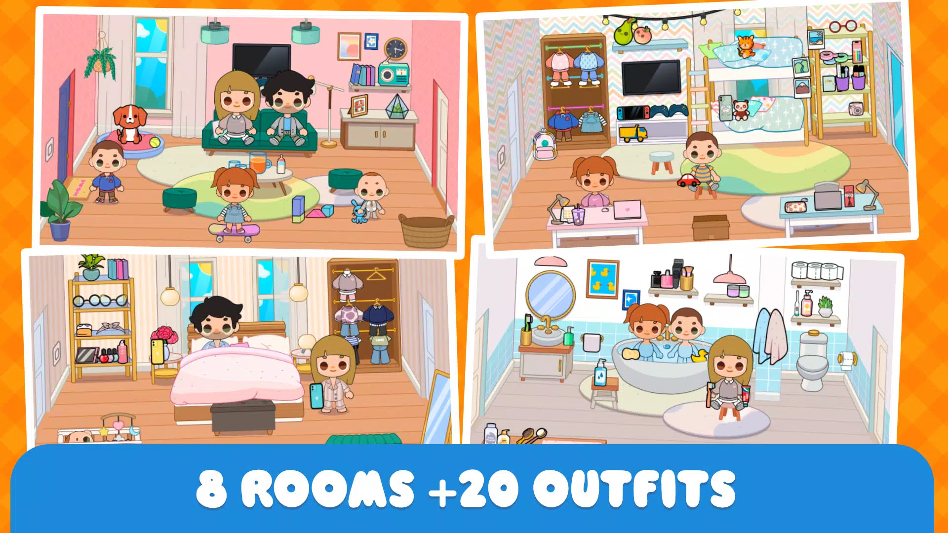 Minni Family Home - Play House 스크린샷 0