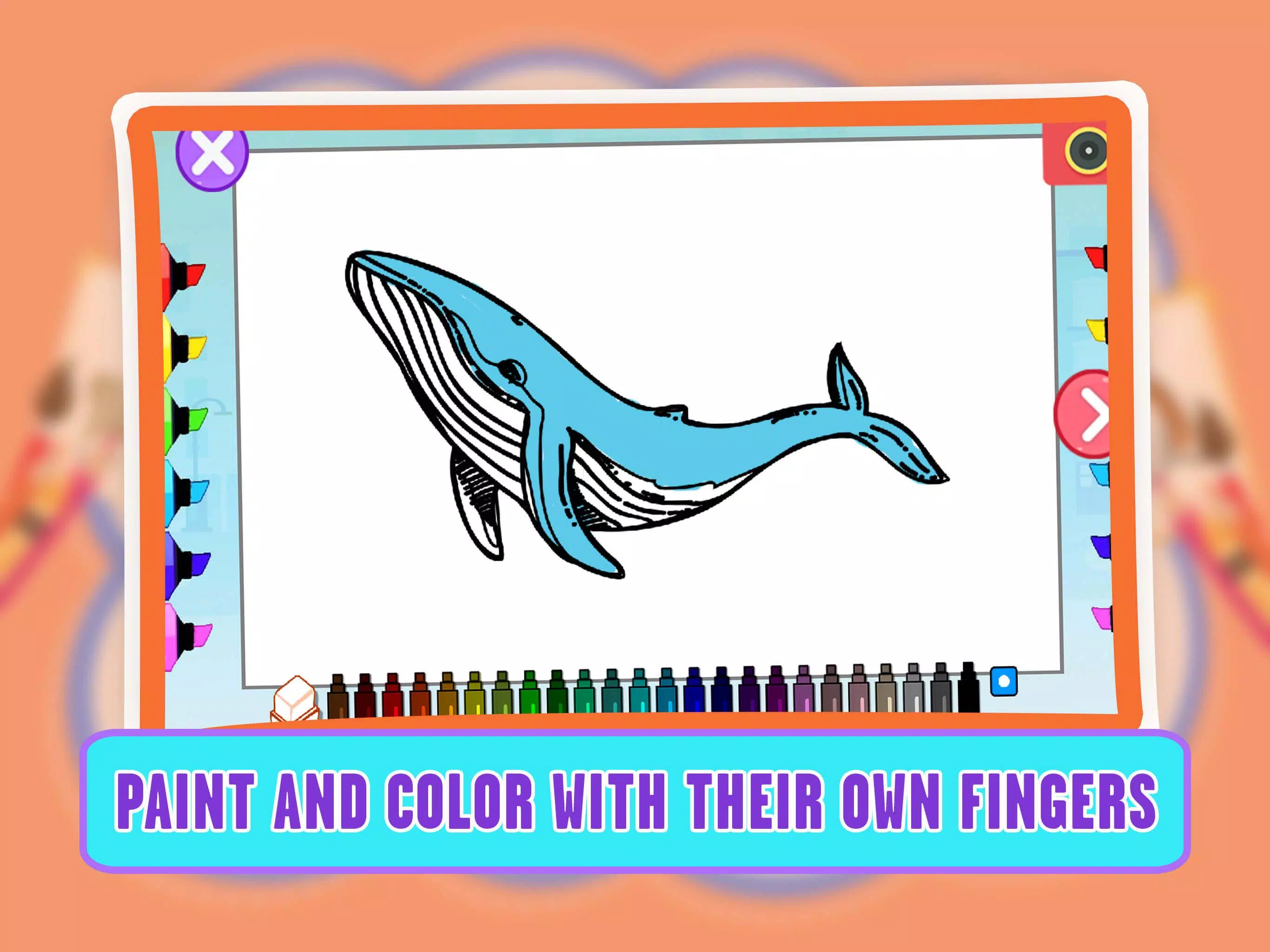 Learning Animal Coloring Games應用截圖第2張