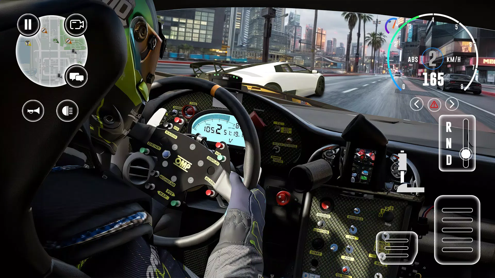 Car Driving City 3D Simulator Tangkapan skrin 1