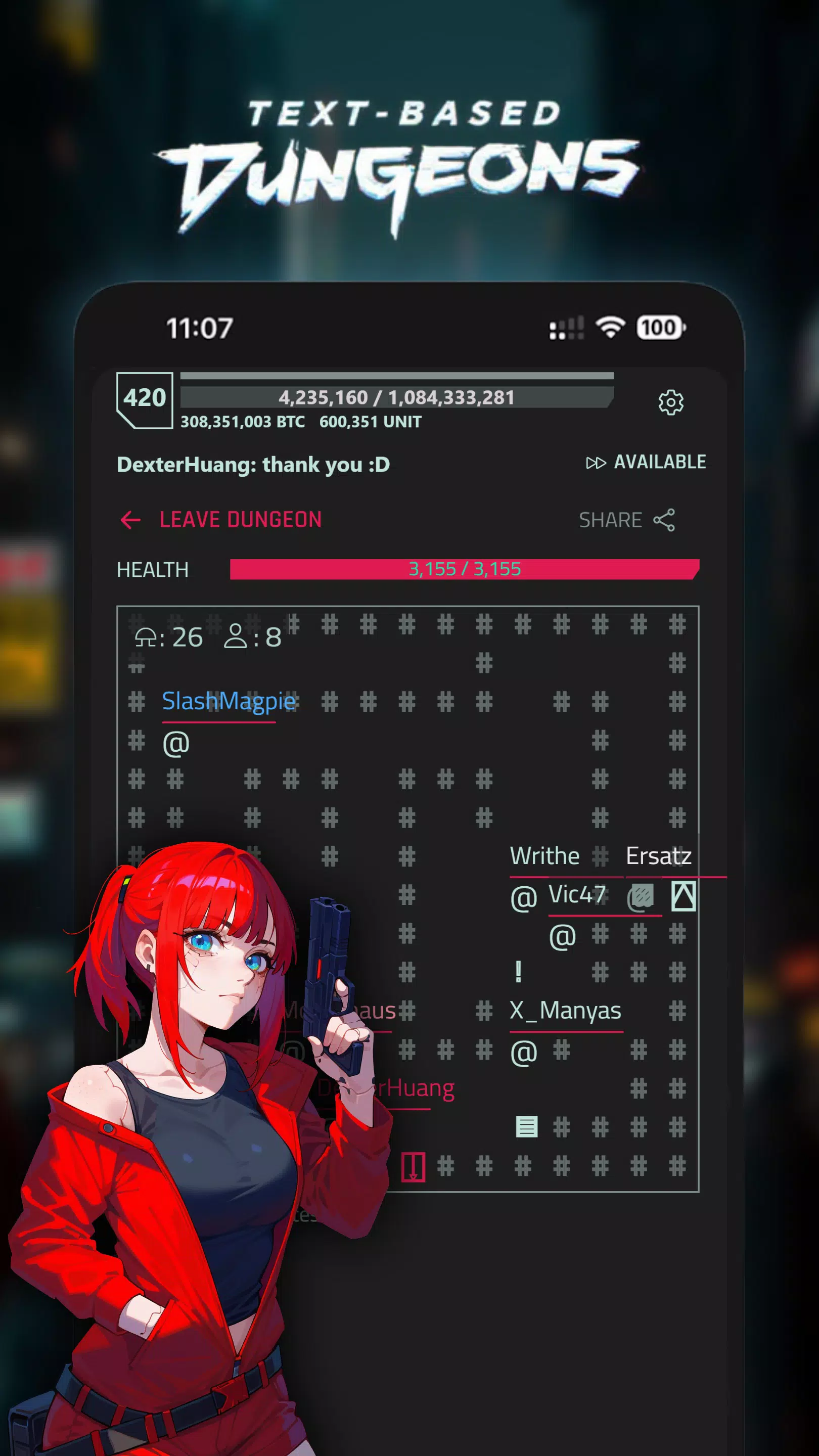 CyberCode: Cyberpunk MMORPG Screenshot 1