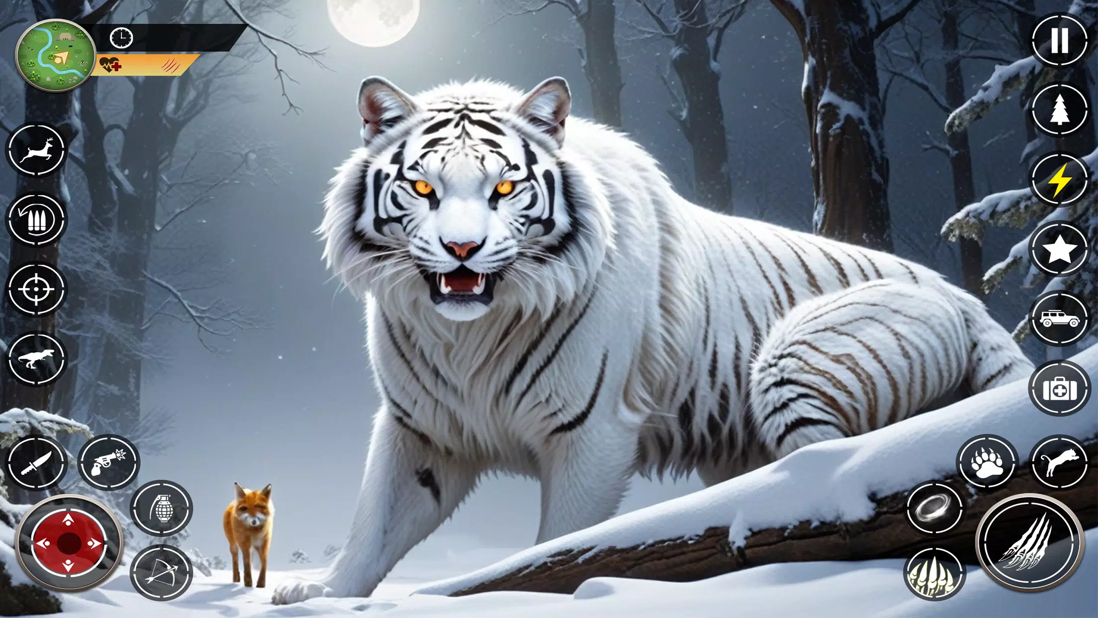 Schermata Snow Tiger Family Simulator 3D 2