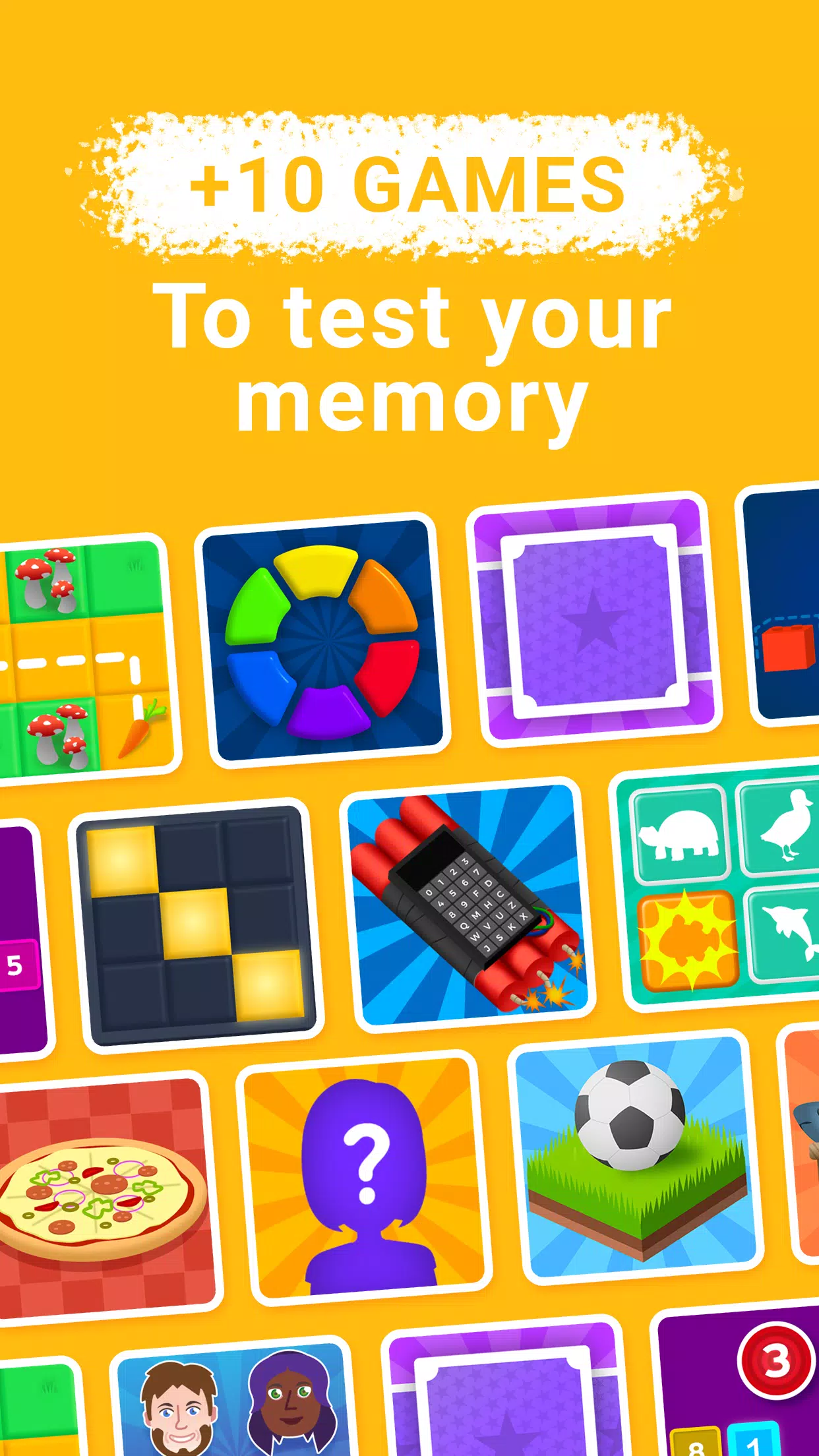 Train your Brain. Memory Games Schermafbeelding 1