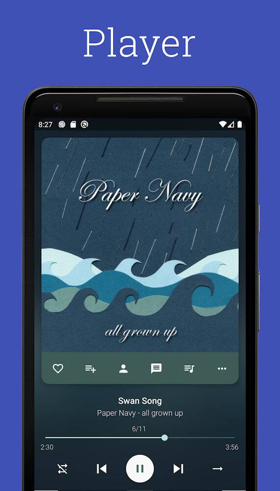 Pixel+ – Music Player Captura de pantalla 0